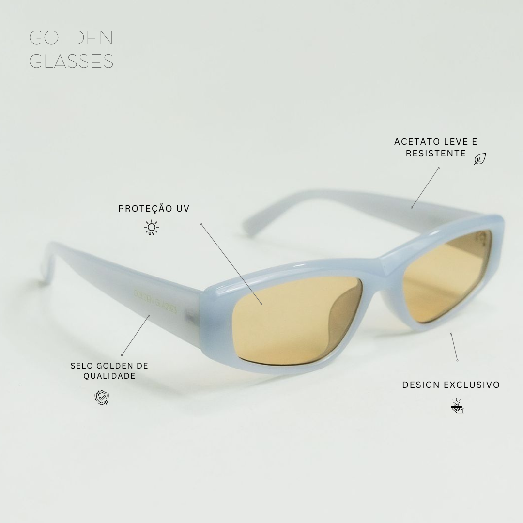 Occhiali da Sole Donna Elegance Blu