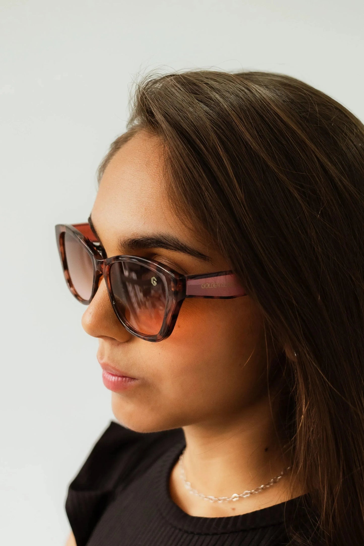 Occhiali da Sole Donna Aurora Animal Rosé