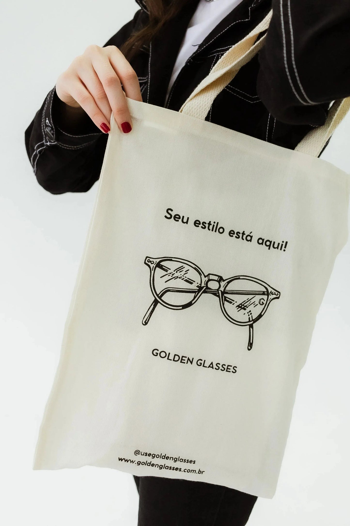 Ecobag Occhiali Golden
