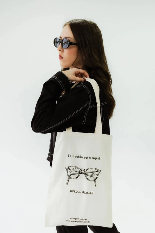 Ecobag Occhiali Golden