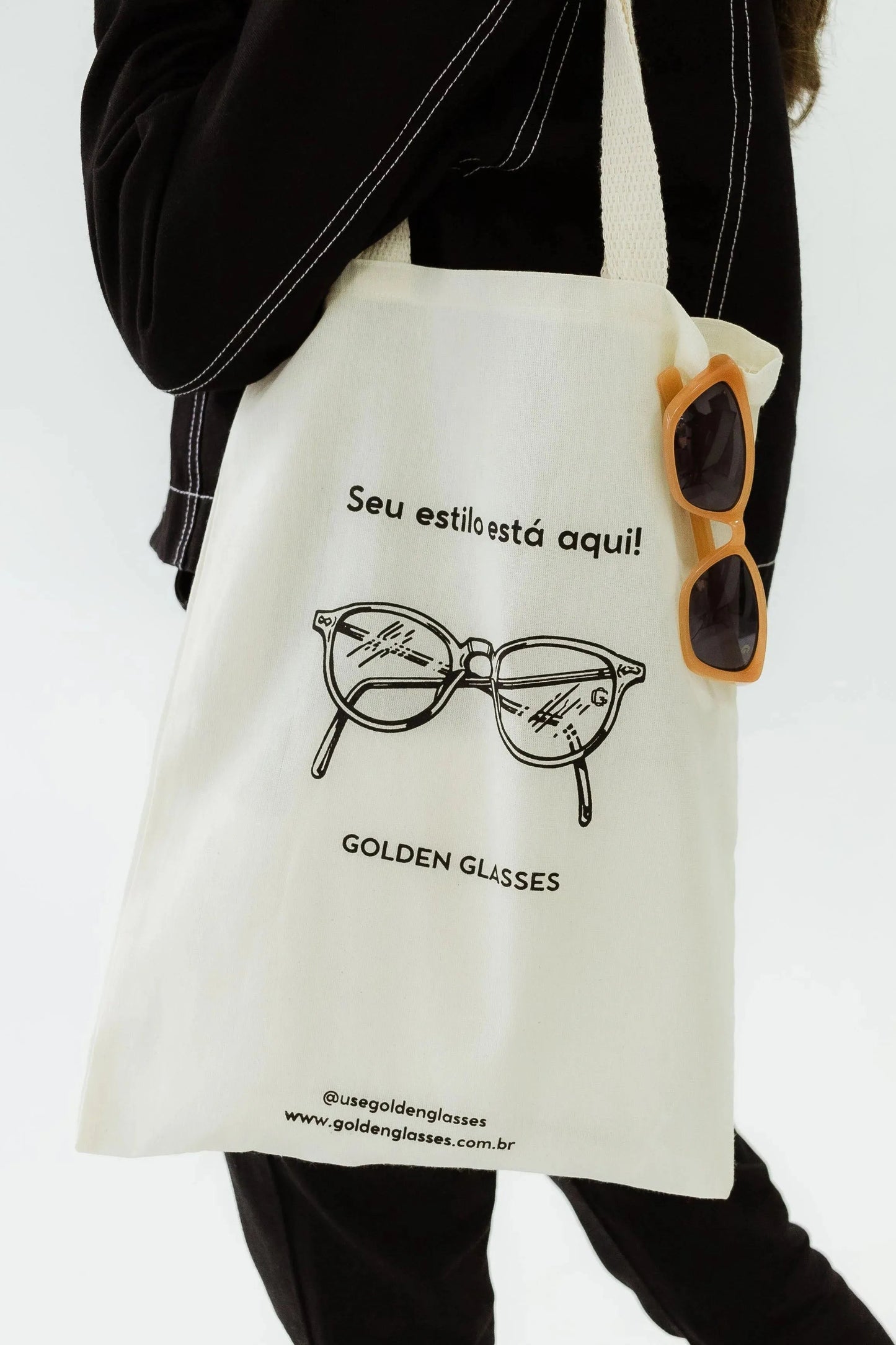 Ecobag Occhiali Golden