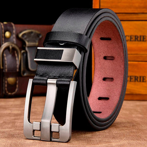 Cintura in Pelle Vintage da Uomo