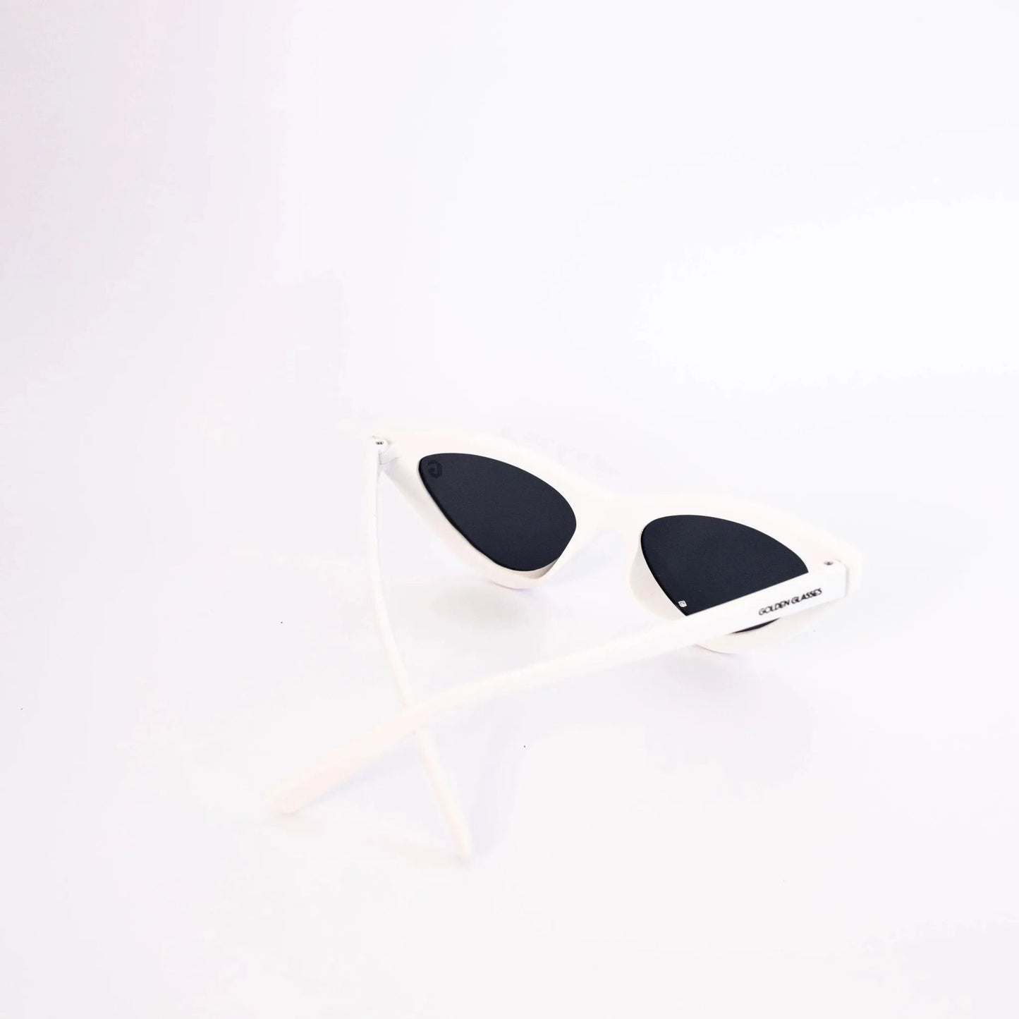 Occhiali da Sole Femminili Cat Eye Bianchi