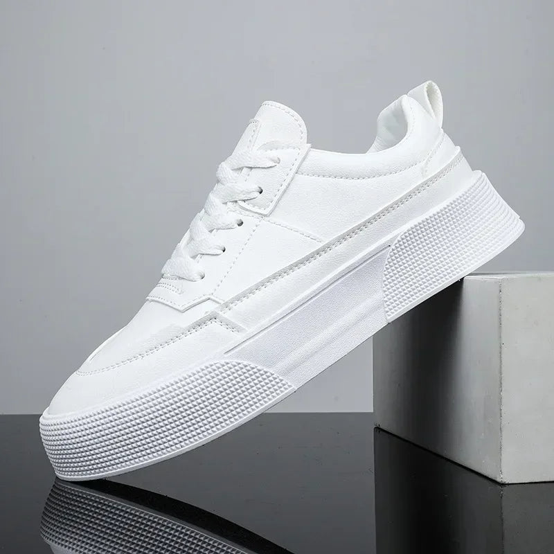 Sneaker Classica Bianca in Pelle