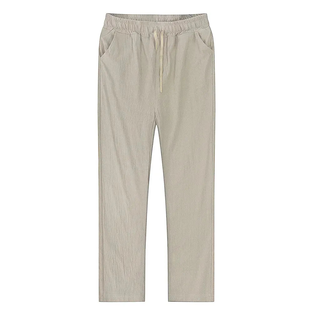 Poli - Pantaloni in Lino Leggeri per Uomini per l'Estate