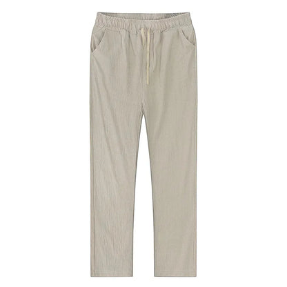 Poli - Pantaloni in Lino Leggeri per Uomini per l'Estate