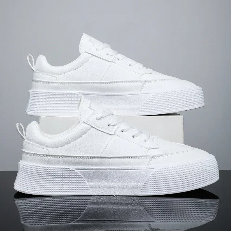 Sneaker Classica Bianca in Pelle