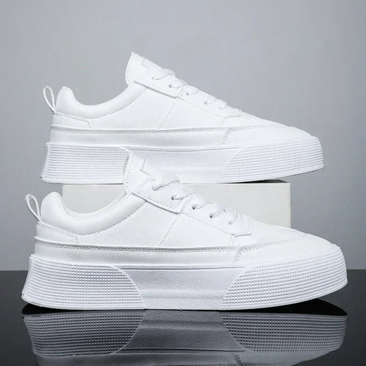 Sneaker Classica Bianca in Pelle