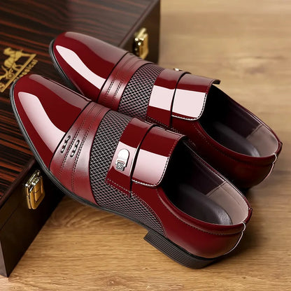 Scarpe in Pelle Vintage per Occasioni Informali