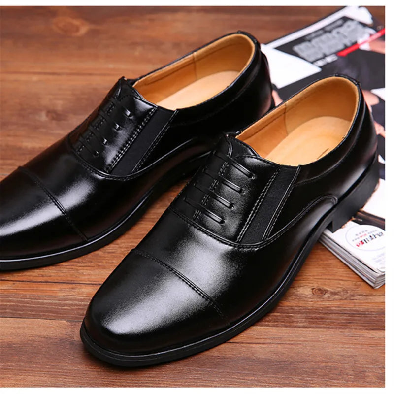 Scarpa Elegante Italiana Boss - Pelle Vera