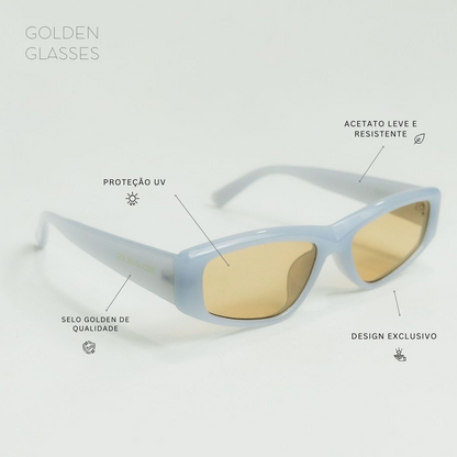 Occhiali da Sole Donna Elegance Blu