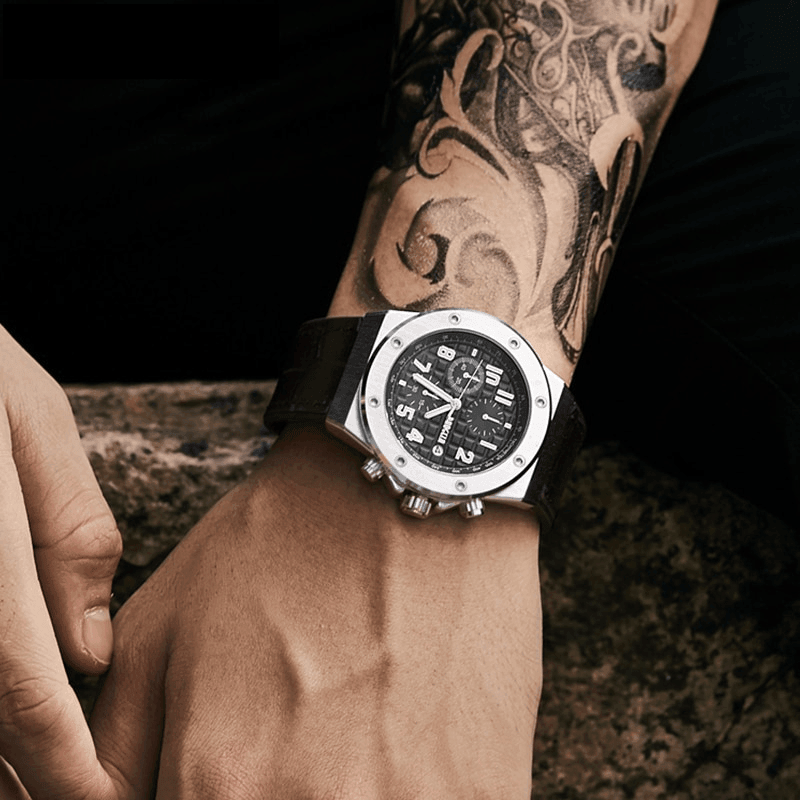 Orologio in Pelle da Uomo Nexus