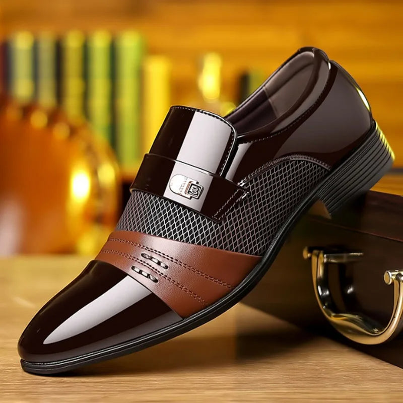 Scarpe in Pelle Vintage per Occasioni Informali