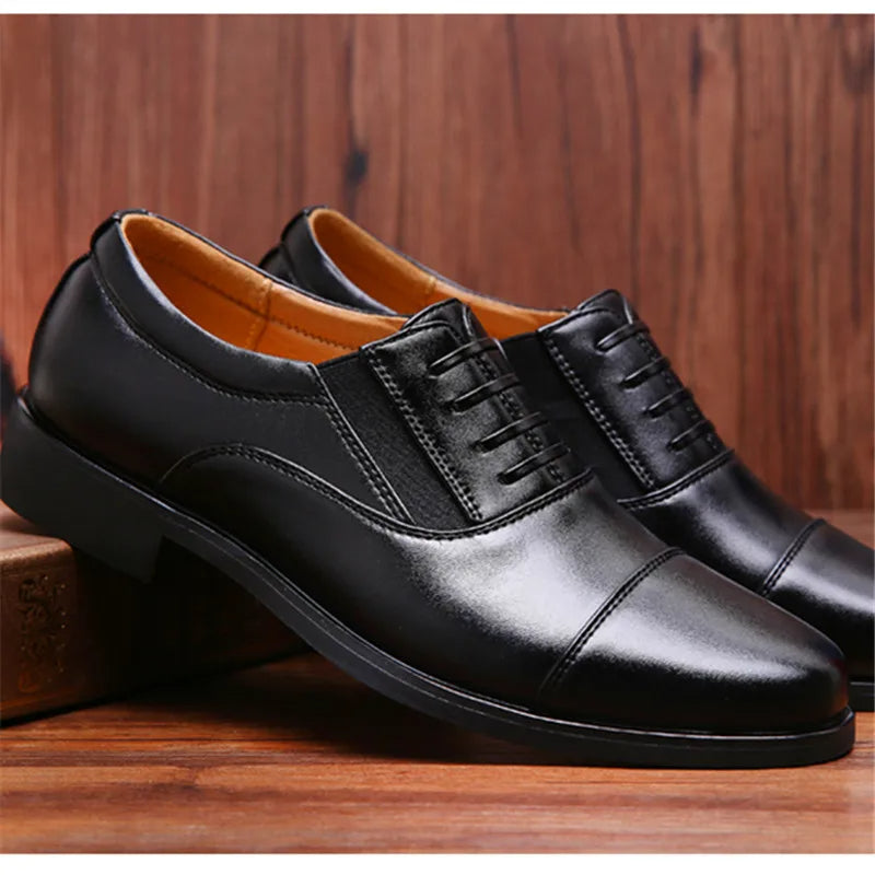 Scarpa Elegante Italiana Boss - Pelle Vera