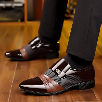 Scarpe in Pelle Vintage per Occasioni Informali