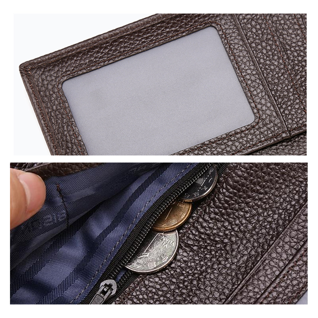 Portafoglio da Uomo in Vera Pelle – Versione Lunga Premium