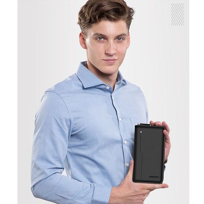 Portafoglio da Uomo in Vera Pelle – Stile Minimalista