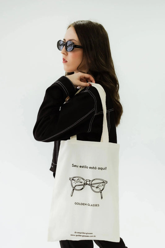 Ecobag Occhiali Golden