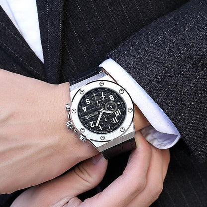 Orologio in Pelle da Uomo Nexus