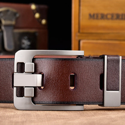 Cintura in Pelle Vintage da Uomo