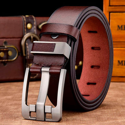 Cintura in Pelle Vintage da Uomo