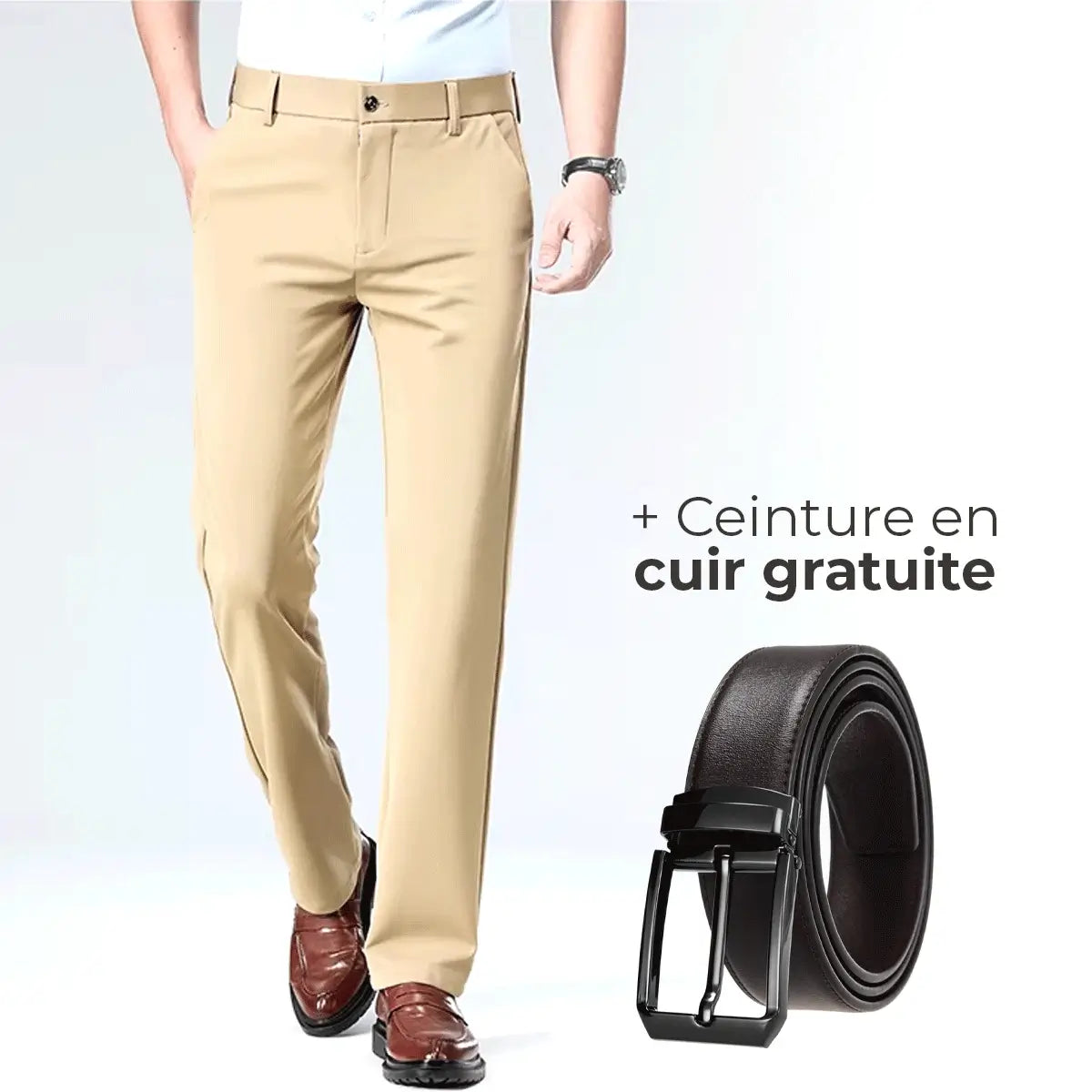 Pantaloni Social Elasticizzati Luffy® (+ Cintura in Pelle Gratuita)
