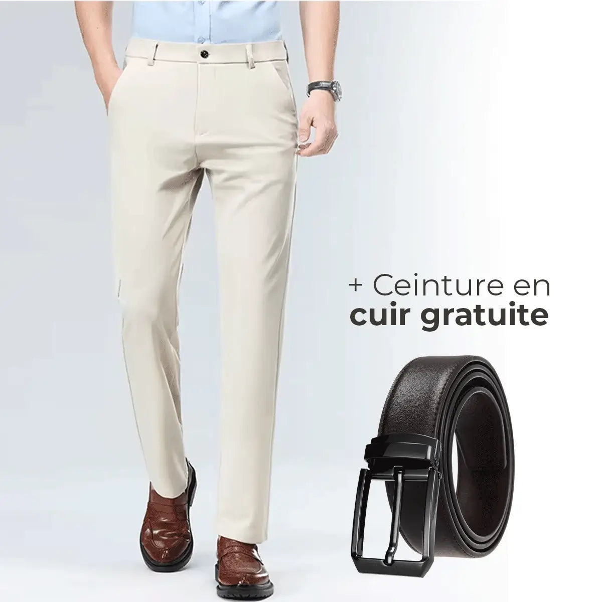 Pantaloni Social Elasticizzati Luffy® (+ Cintura in Pelle Gratuita)