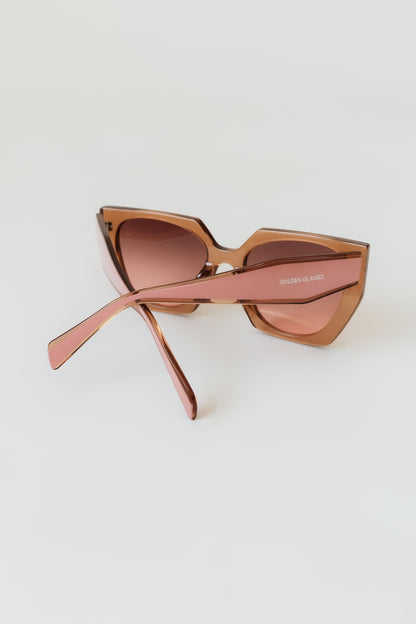 Occhiali da sole da donna Diamond Rosé