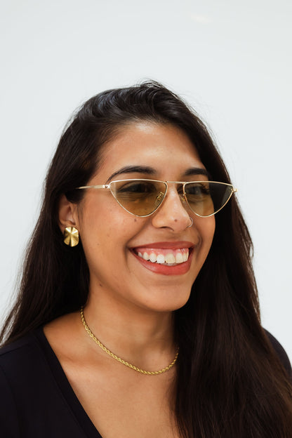 Occhiali da Sole Femminili Hype Verde Chiaro