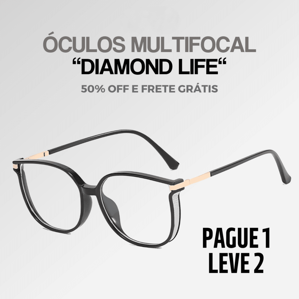 Paga 1 Prendi 2 | Occhiali Multifocali Diamond Life Paga 1 Prendi 2 | [Si Adatta Alla Tua Gradazione] + Regalo