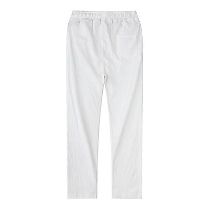 Poli - Pantaloni in Lino Leggeri per Uomini per l'Estate