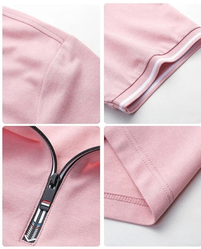 Polo da Uomo con Zip