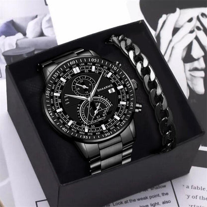 Orologi di Lusso da Uomo San Diego + Regalo Catena Placcata Oro