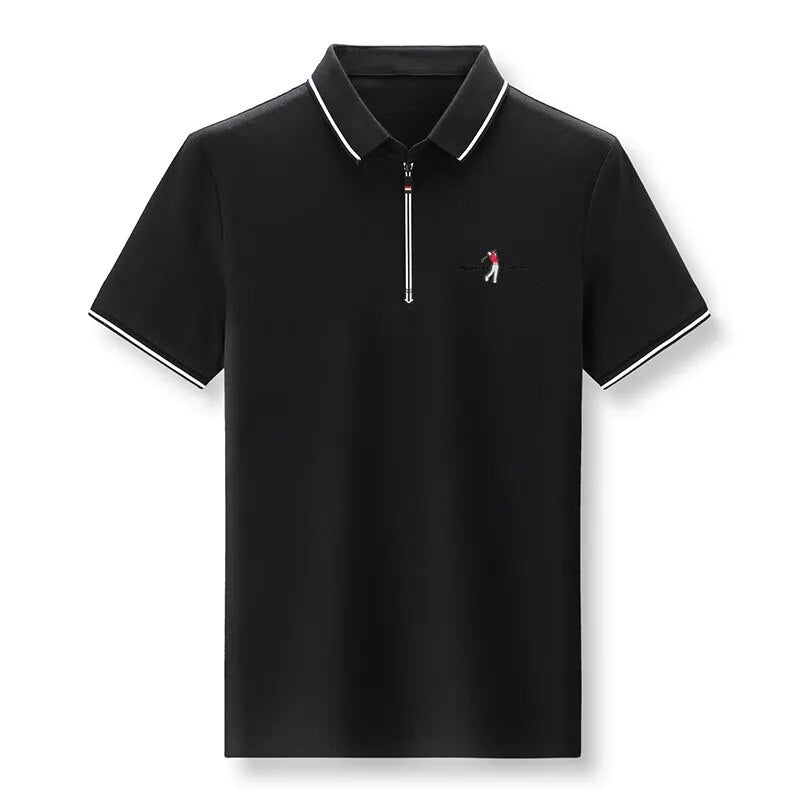 Polo da Uomo con Zip