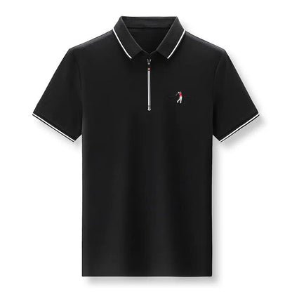 Polo da Uomo con Zip