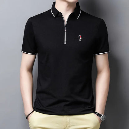 Polo da Uomo con Zip