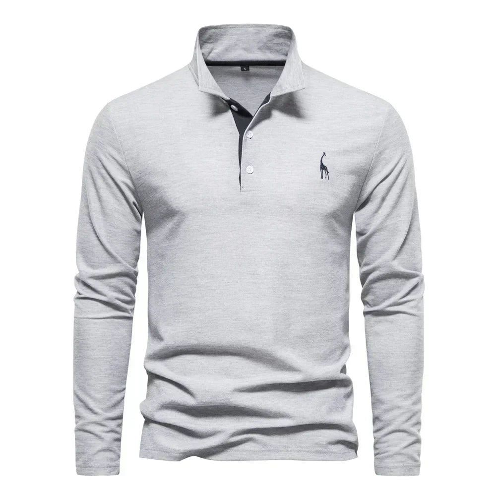 Polo a Manica Lunga da Uomo