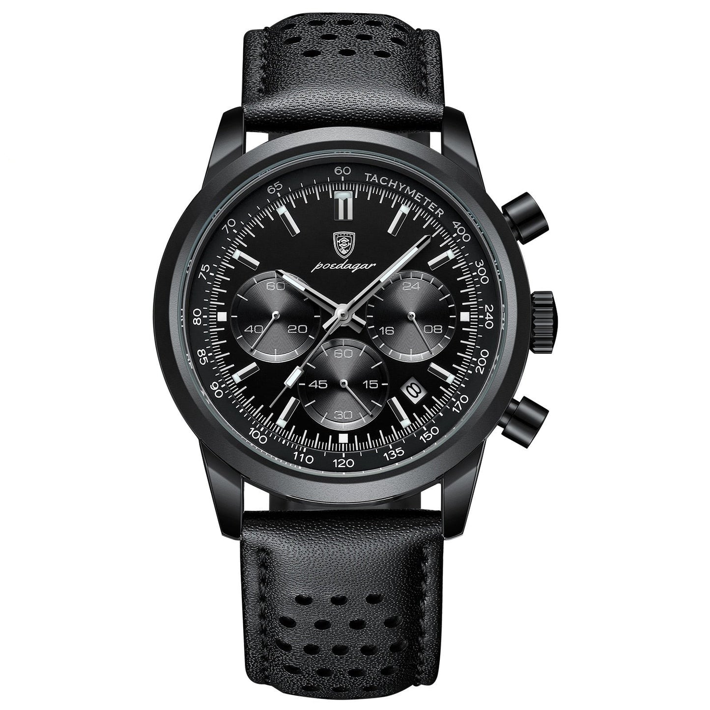 Orologio Casual in Pelle da Uomo Homeni