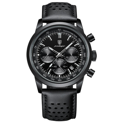 Orologio Casual in Pelle da Uomo Homeni