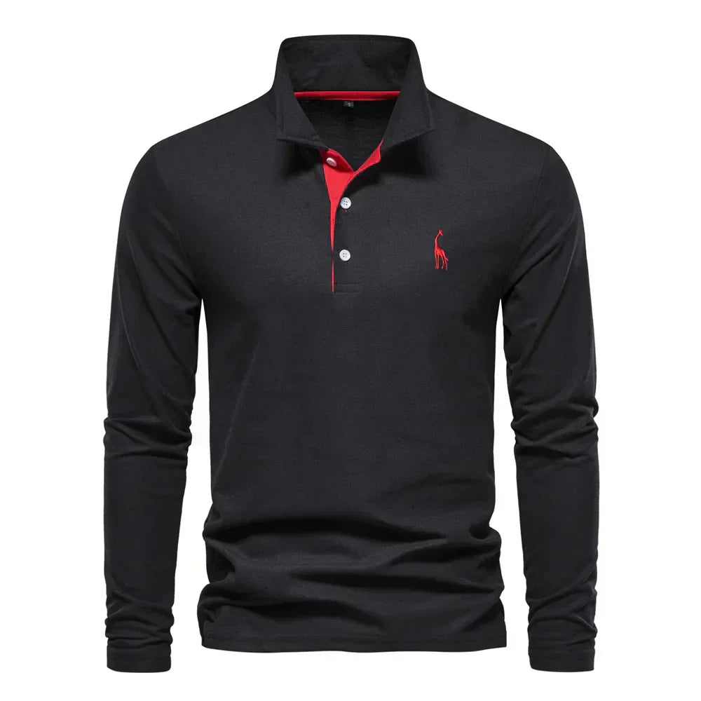 Polo a Manica Lunga da Uomo