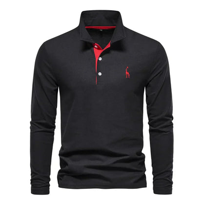Polo a Manica Lunga da Uomo