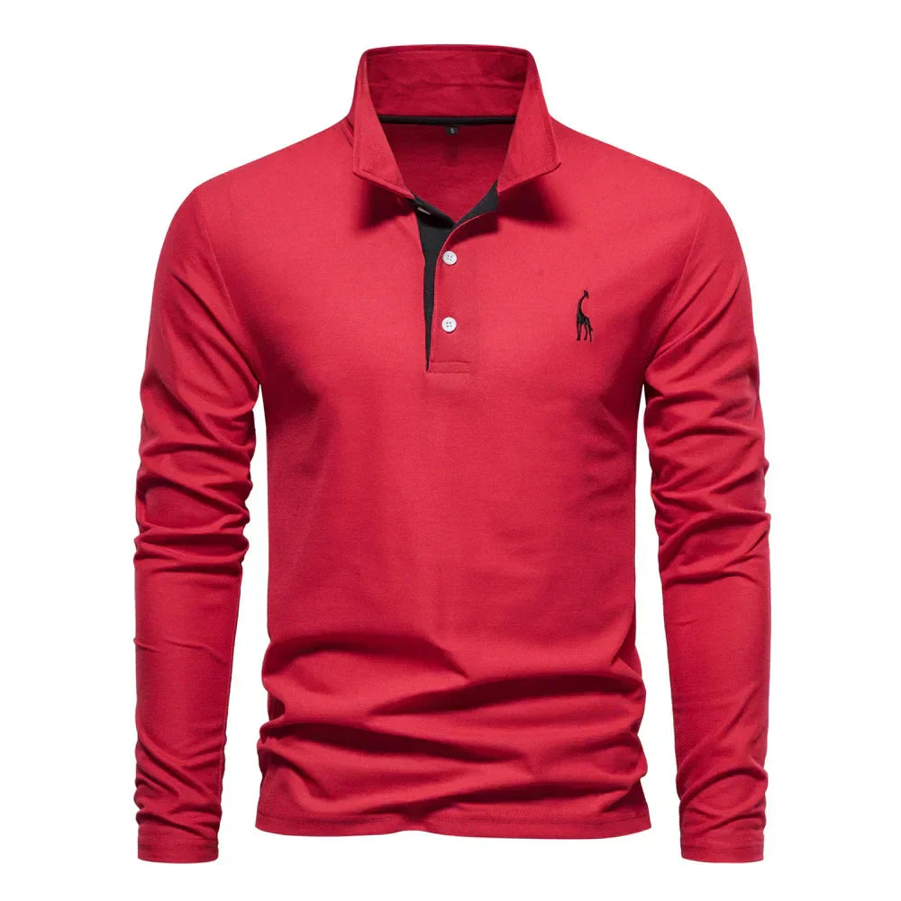Polo a Manica Lunga da Uomo