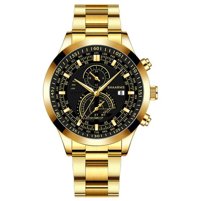 Orologi di Lusso da Uomo San Diego + Regalo Catena Placcata Oro