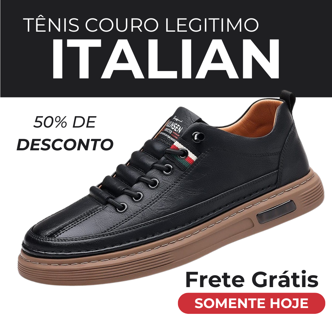 Sneaker Casual Italiana in Pelle