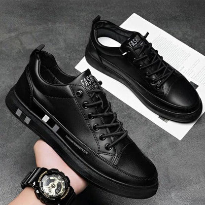 Sneakers in Pelle da Uomo Piatte