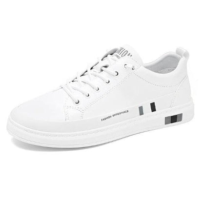 Sneakers in Pelle da Uomo Piatte