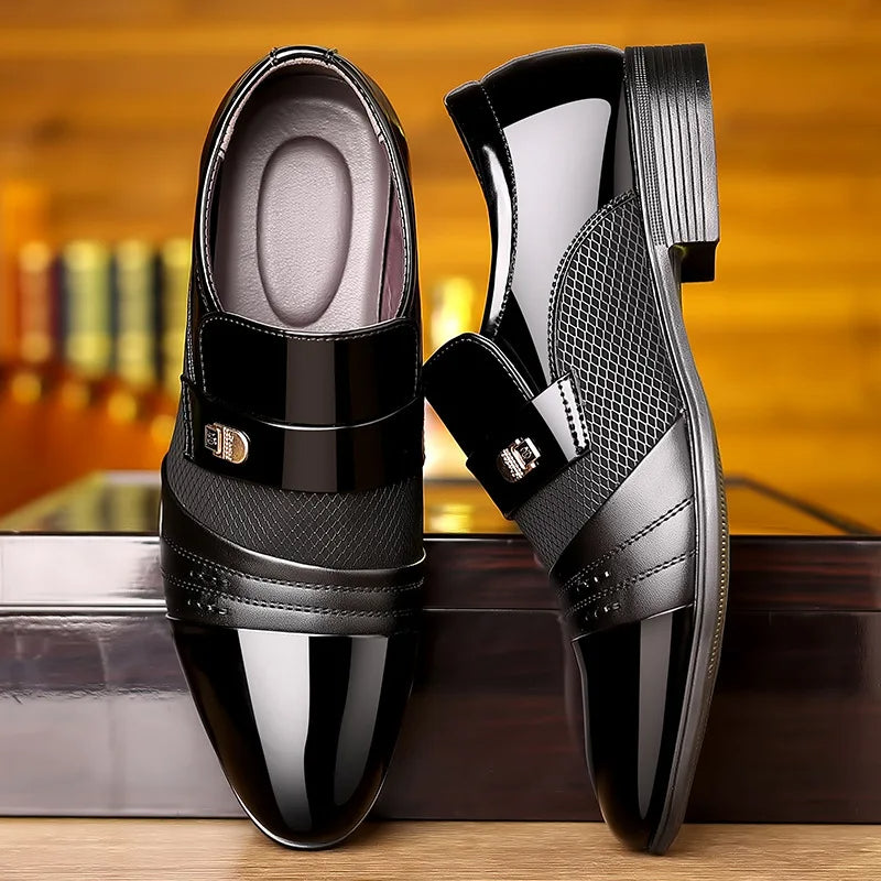 Scarpe in Pelle Vintage per Occasioni Informali
