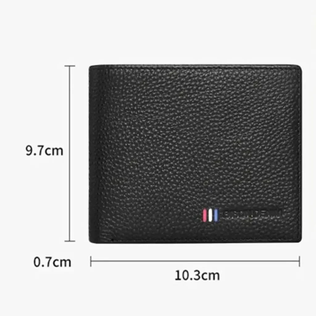 Portafoglio Slim in Pelle da Uomo