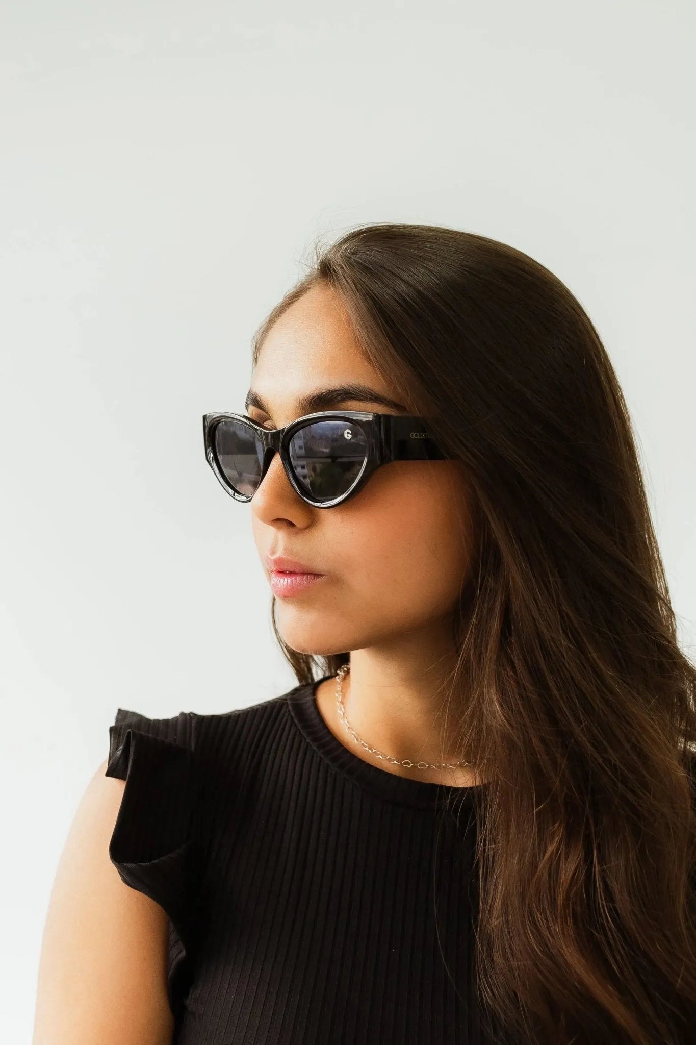 Occhiali da Sole Femminile Charm Nero