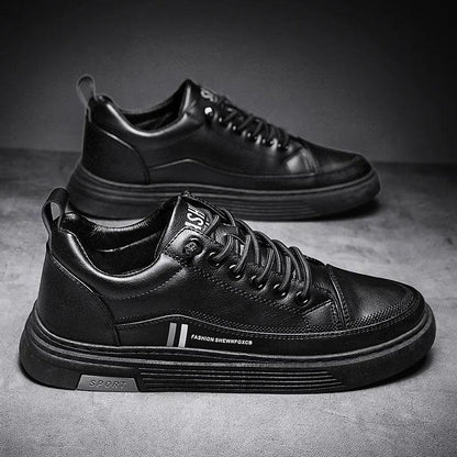 Sneakers in Pelle da Uomo Piatte